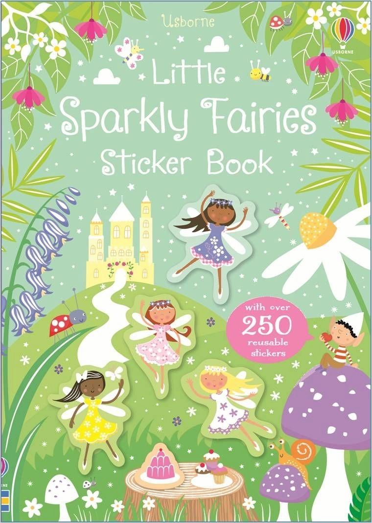 Little Sparkly Fairies Sticker Book