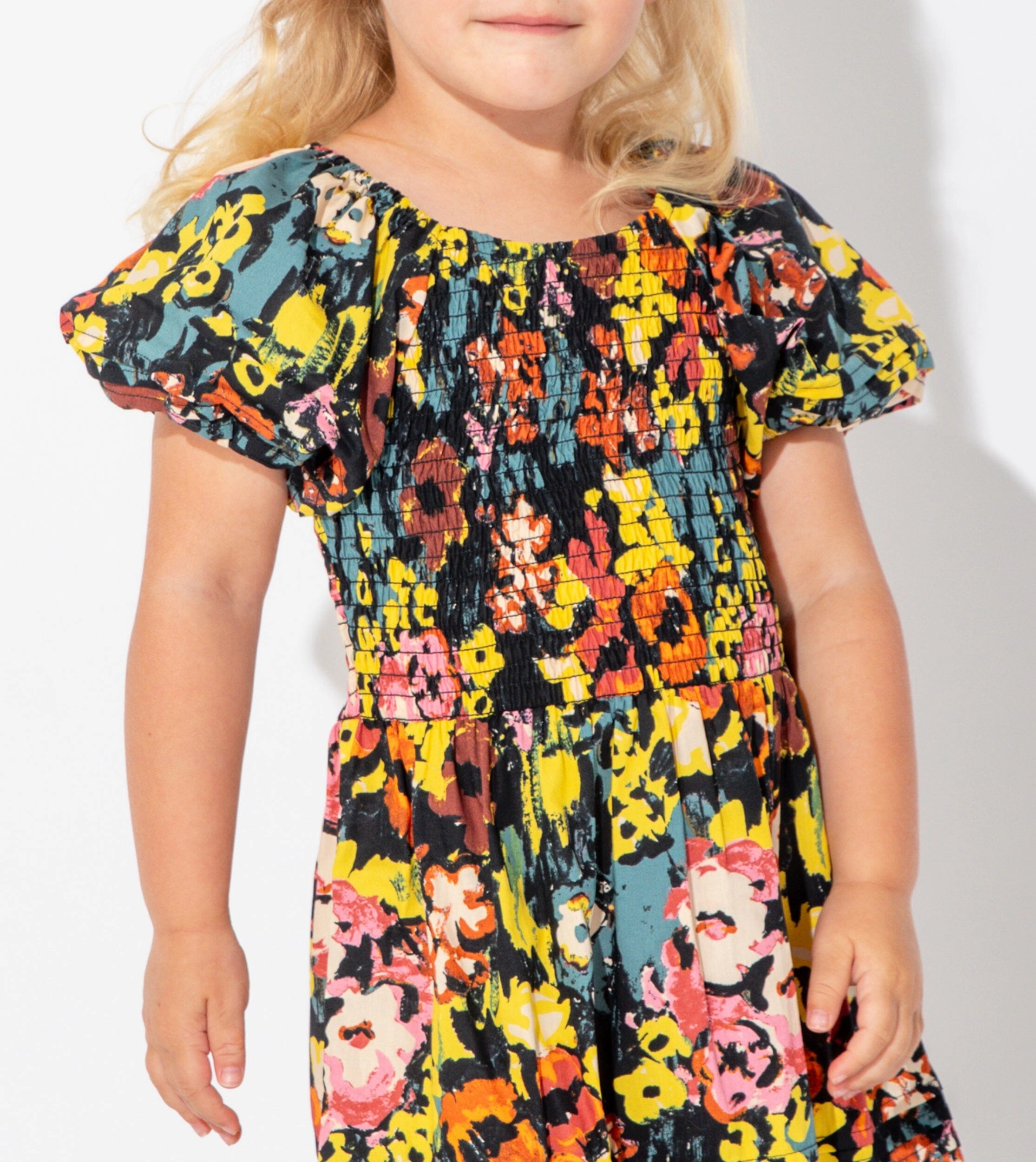 Littles Coralie Dress | Monet