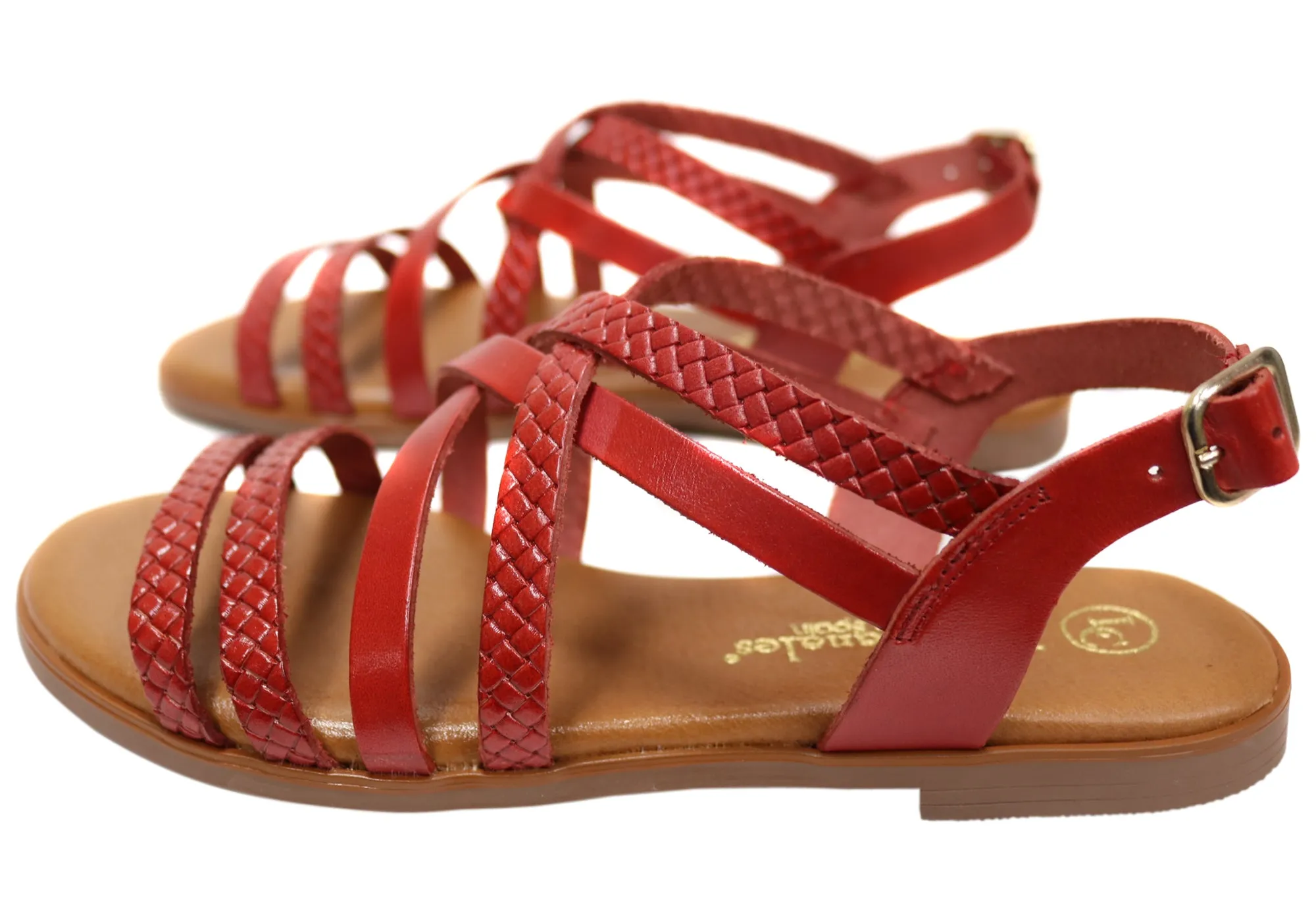 Lola Canales Amaze Damen Bequeme Ledersandalen Hergestellt In Spanien Lola Canales Schuhe