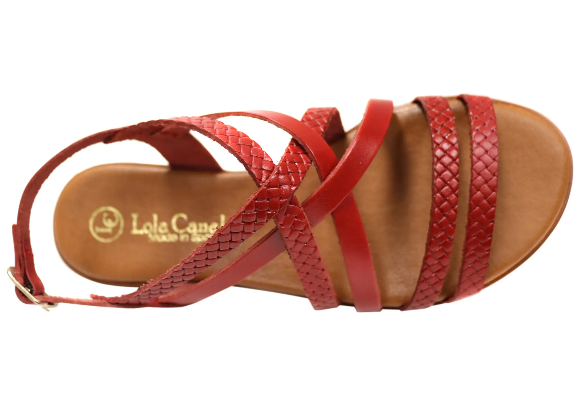 Lola Canales Amaze Damen Bequeme Ledersandalen Hergestellt In Spanien Lola Canales Schuhe