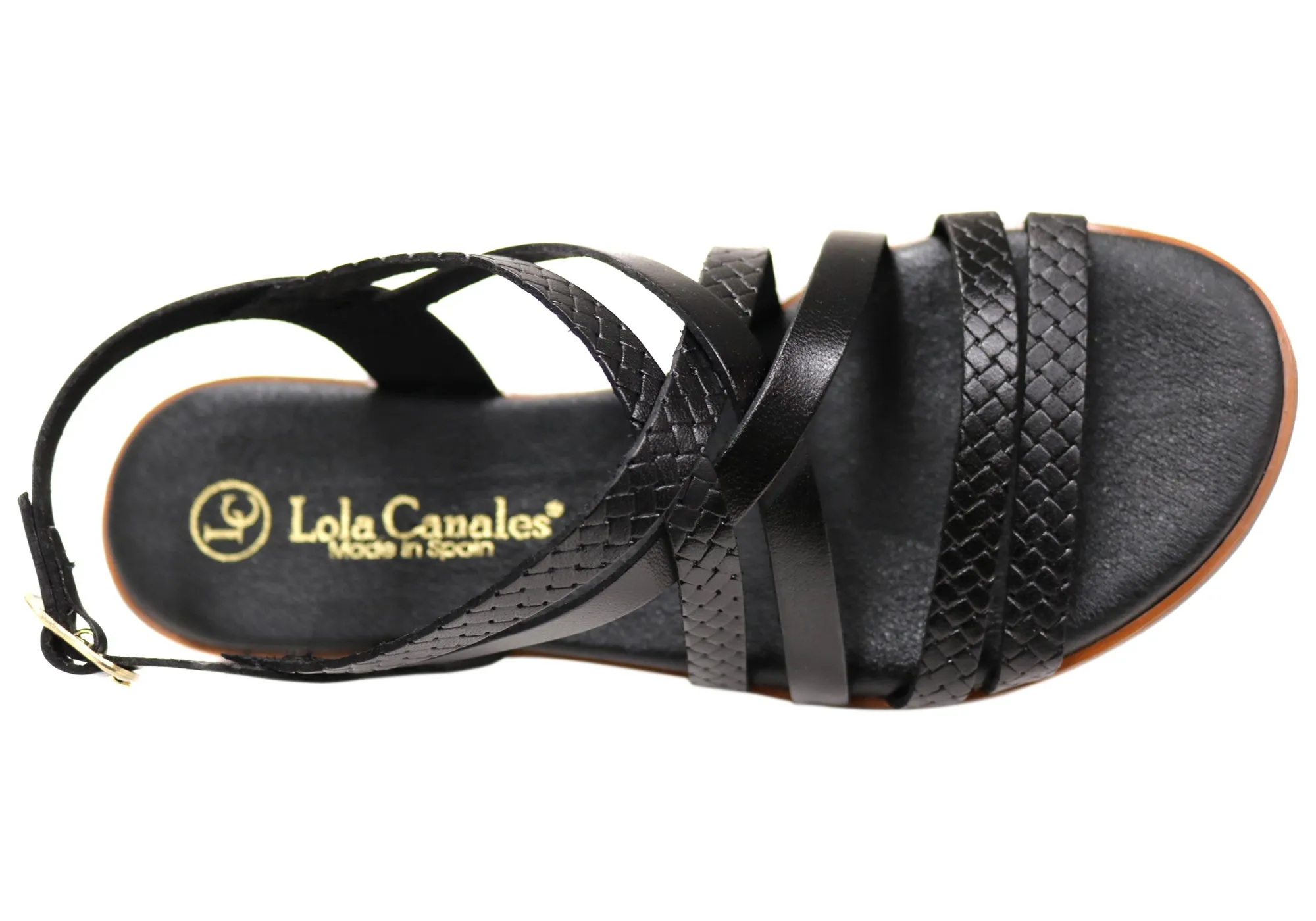 Lola Canales Amaze Damen Bequeme Ledersandalen Hergestellt In Spanien Lola Canales Schuhe