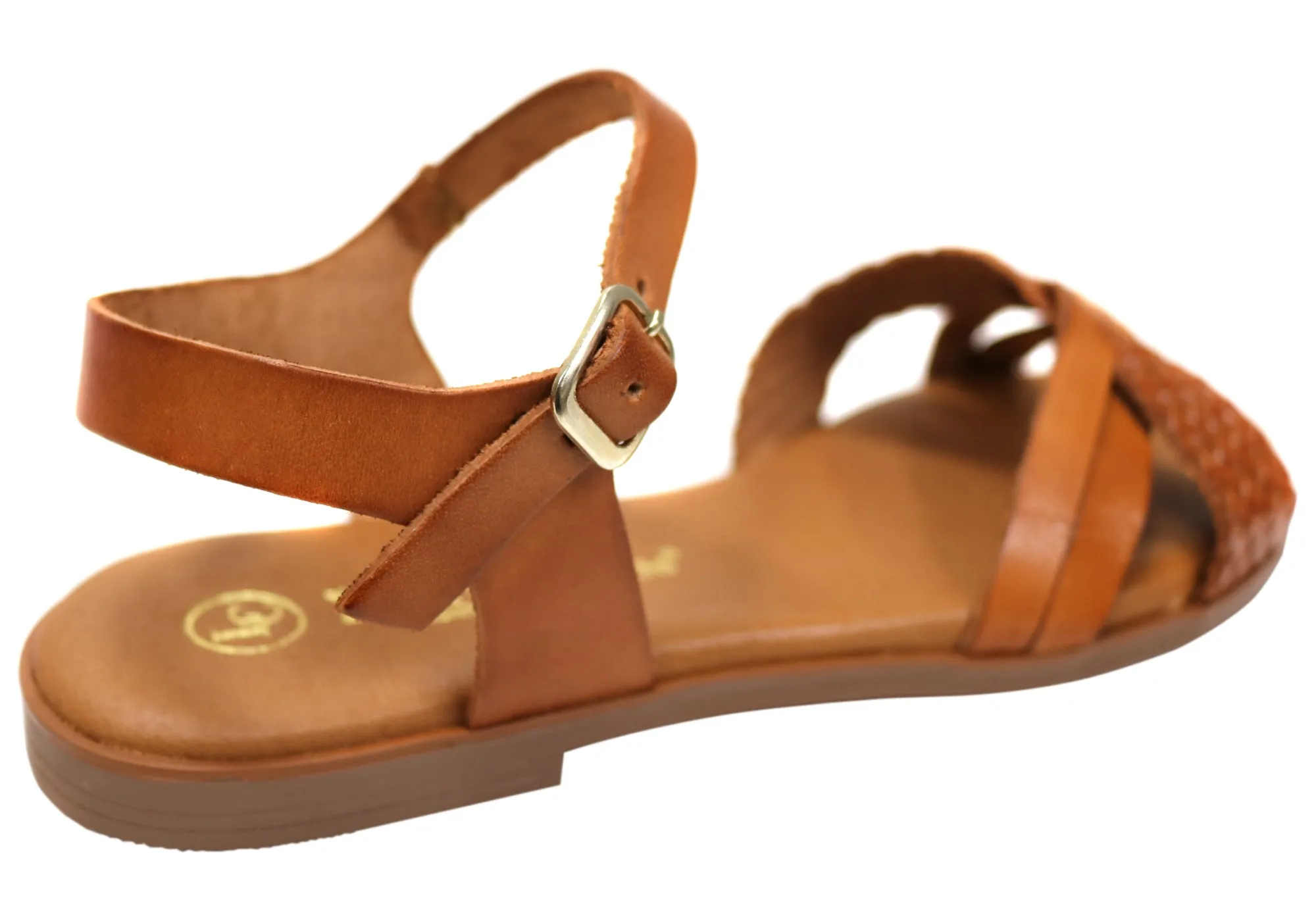 Lola Canales Joyce Damen Bequeme Ledersandalen Hergestellt In Spanien Lola Canales Schuhe