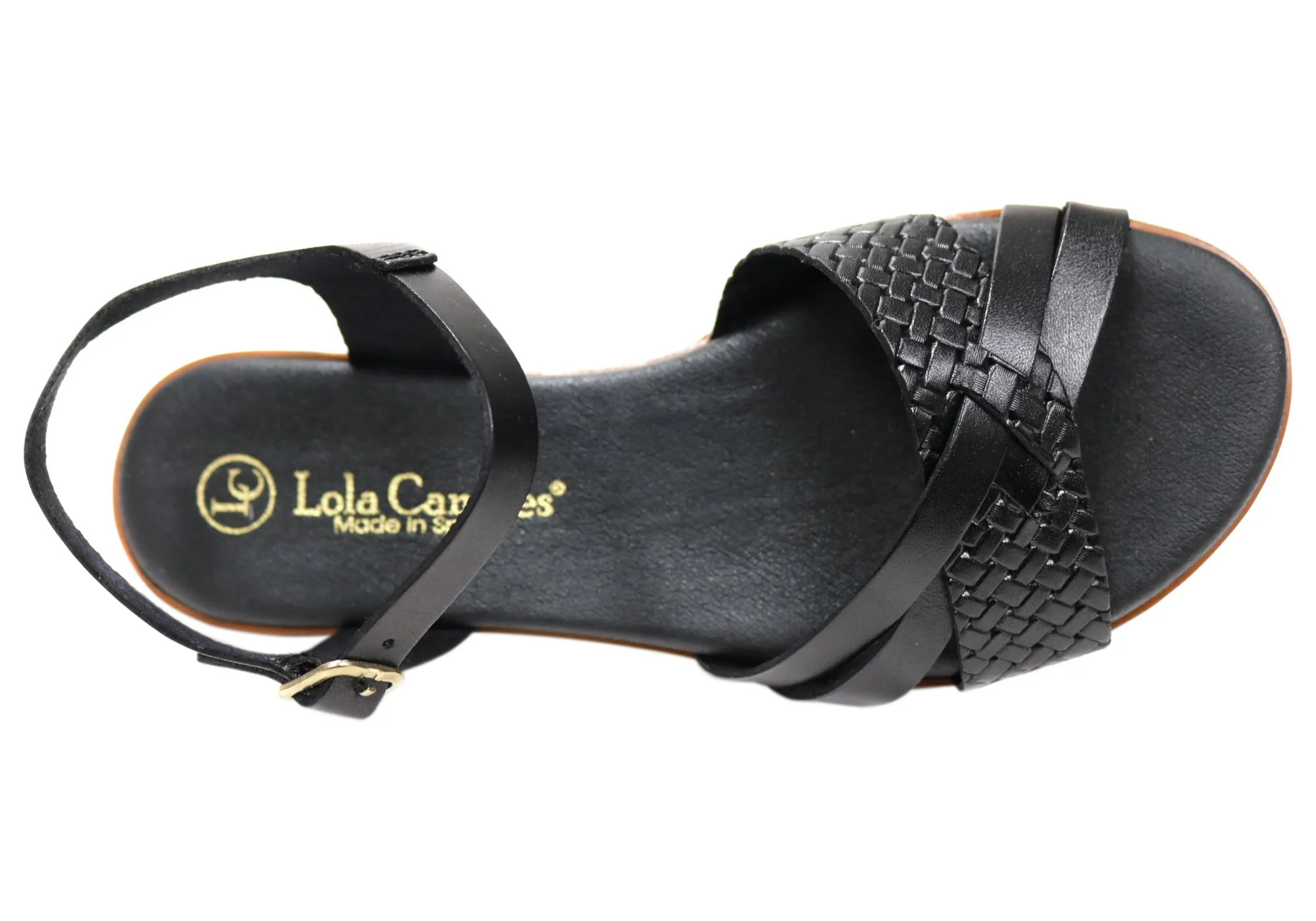 Lola Canales Joyce Damen Bequeme Ledersandalen Hergestellt In Spanien Lola Canales Schuhe