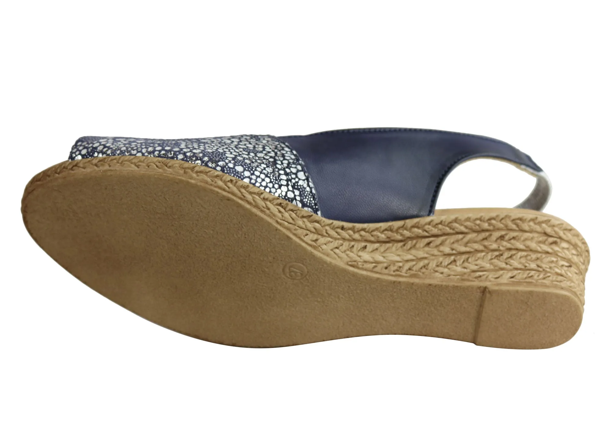 Lola Canales Lulu Damen Komfort Keilabsatz Sandalen Aus Leder Hergestellt In Spanien Lola Canales Schuhe