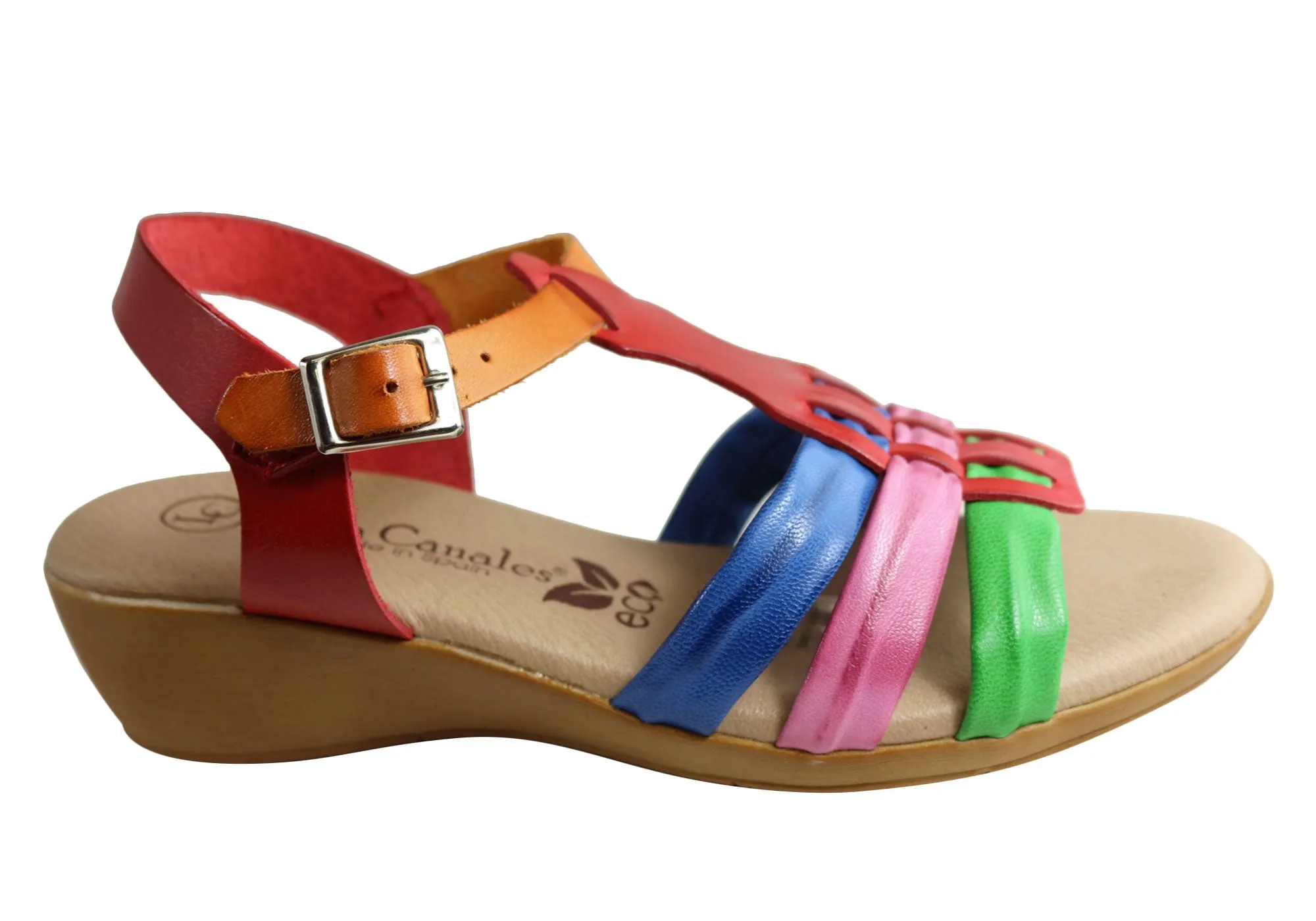 Lola Canales Yvette Damen Bequeme Ledersandalen Hergestellt In Spanien Lola Canales Schuhe