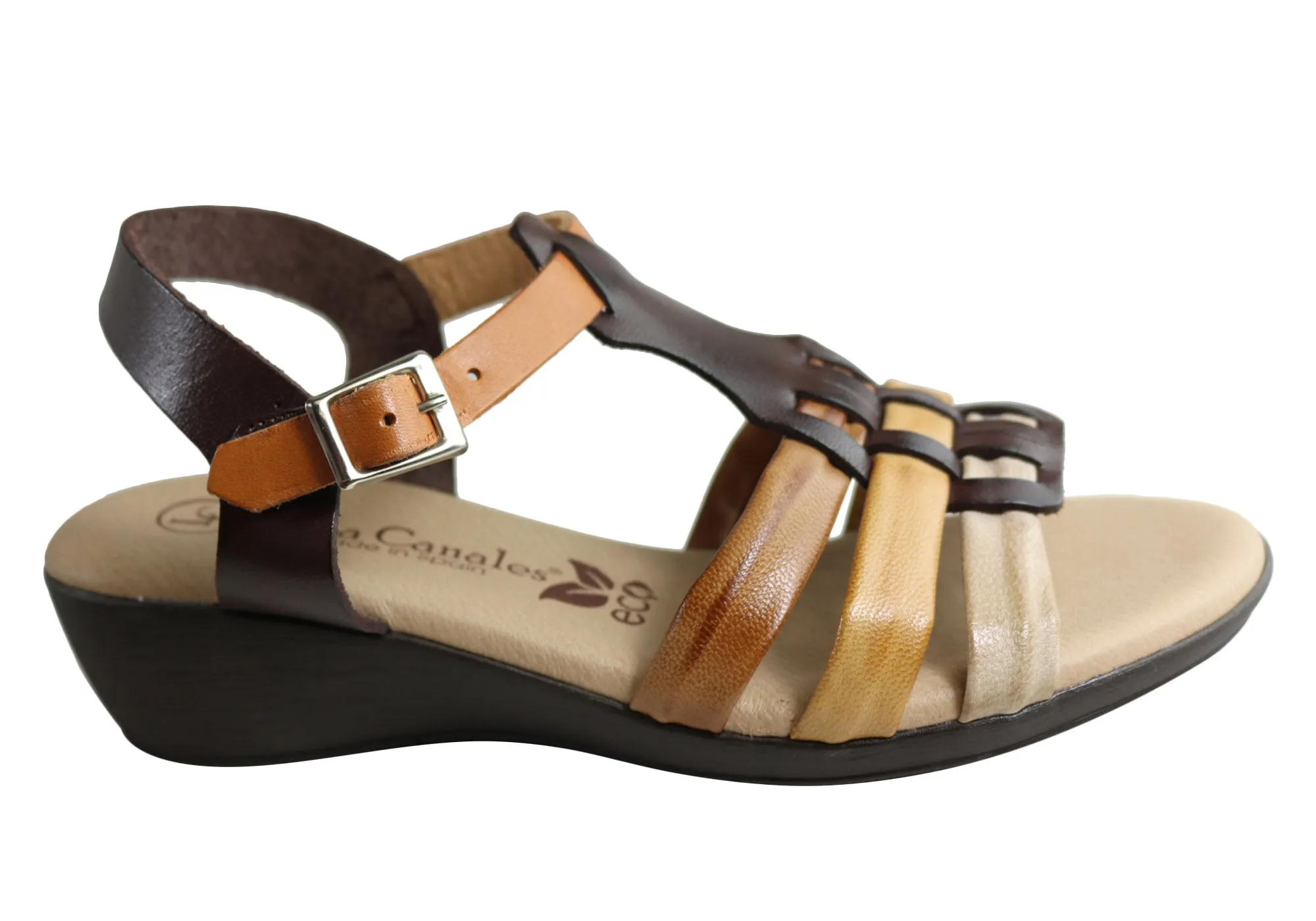 Lola Canales Yvette Damen Bequeme Ledersandalen Hergestellt In Spanien Lola Canales Schuhe