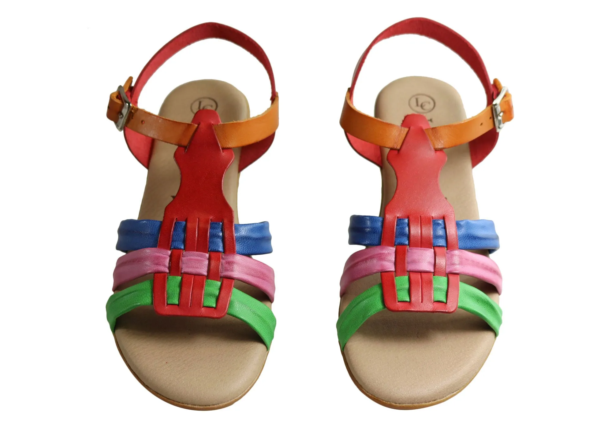 Lola Canales Yvette Damen Bequeme Ledersandalen Hergestellt In Spanien Lola Canales Schuhe