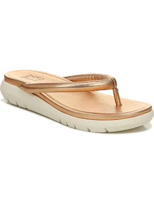 Lovelle Damen Kunstleder Slip-On Keilabsatz Sandalen ecco Schuhe