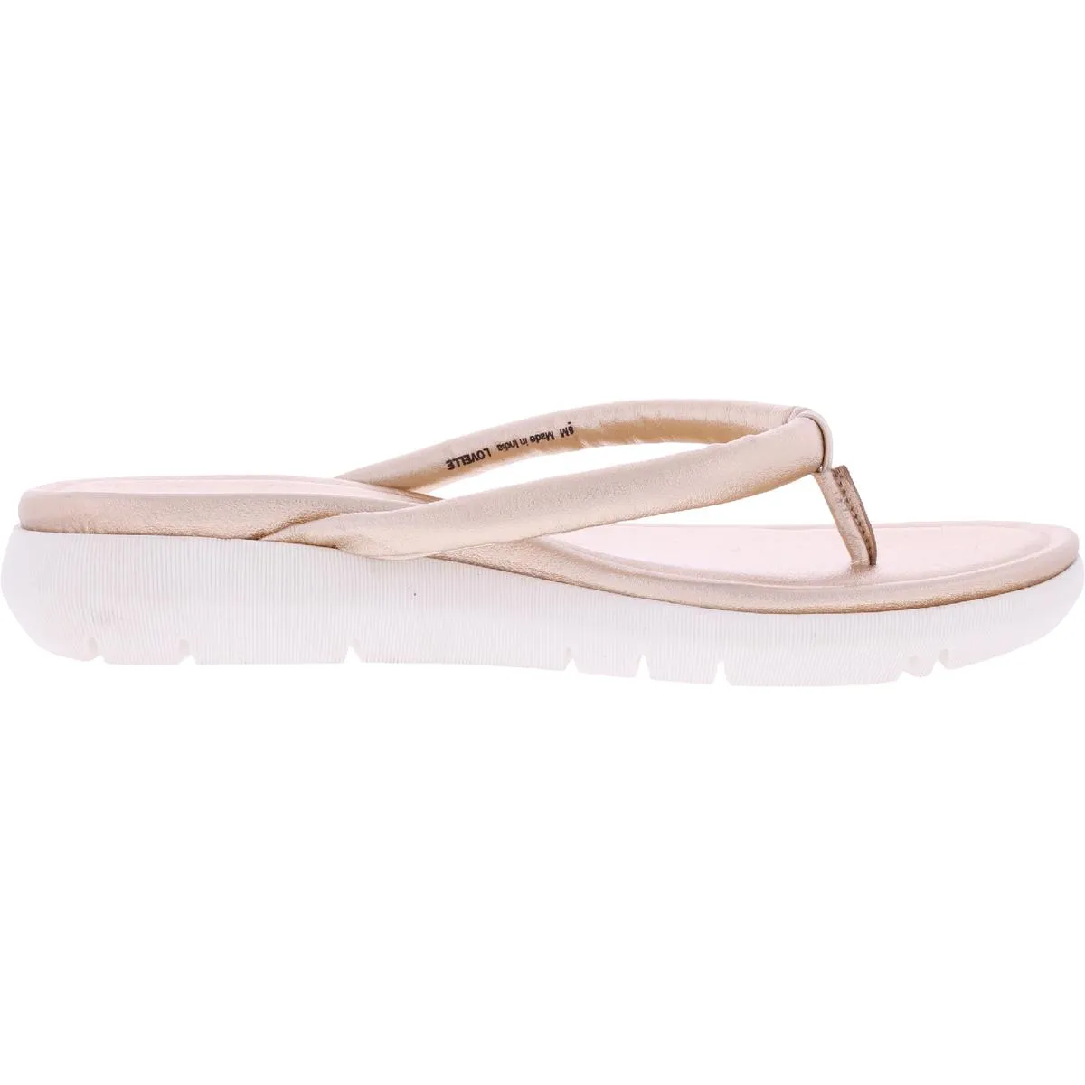 Lovelle Damen Kunstleder Slip-On Keilabsatz Sandalen ecco Schuhe