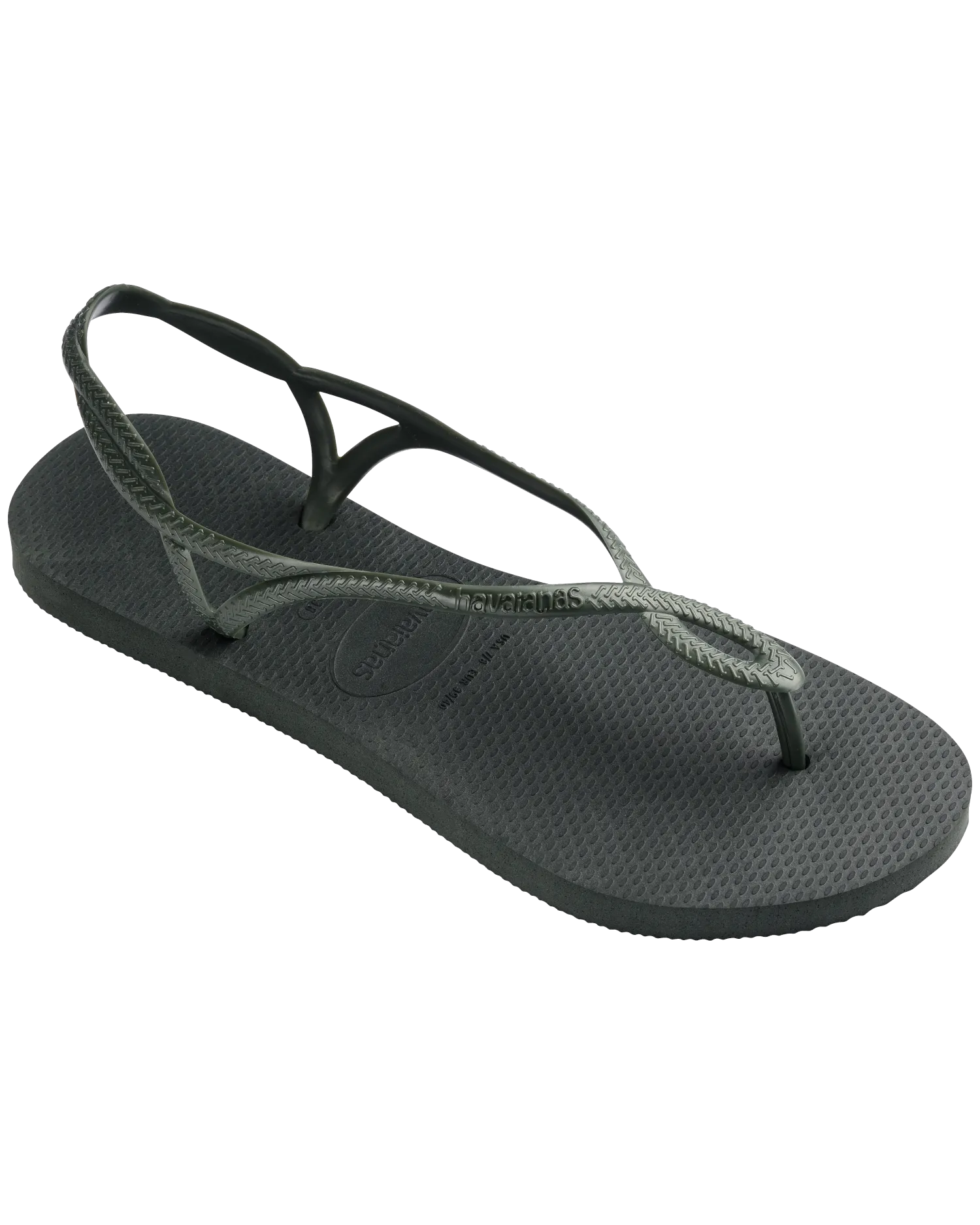 Luna Flip-Flops in Olivgrün