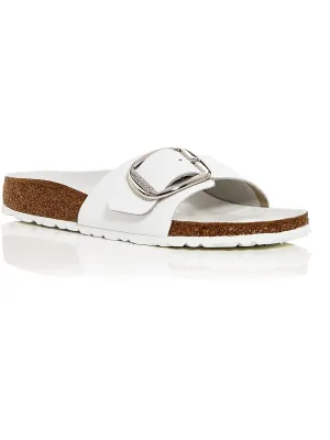 Madrid Damen Ledersandalen mit großem Verschluss