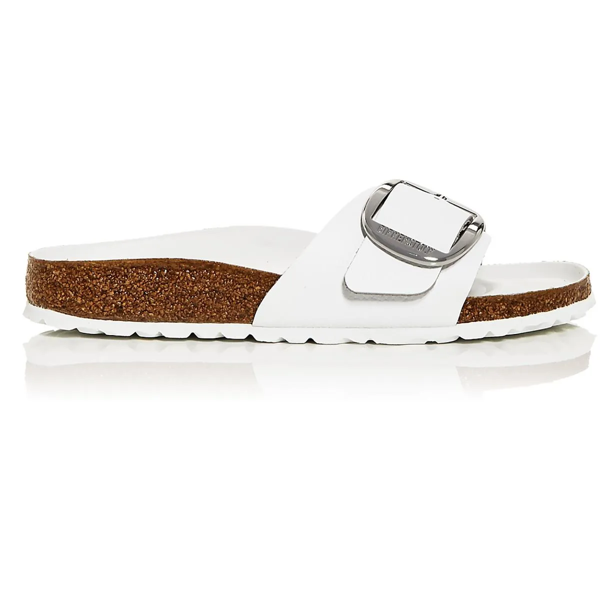Madrid Damen Ledersandalen mit großem Verschluss