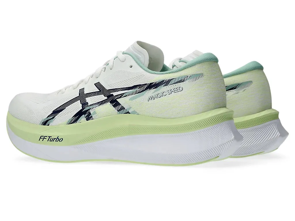 Magic Speed 4 M | Weiß/Blaue Weite Asics Schuhe