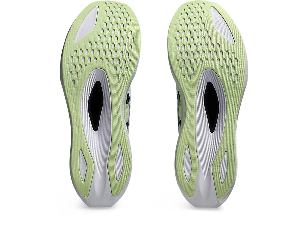 Magic Speed 4 M | Weiß/Blaue Weite Asics Schuhe