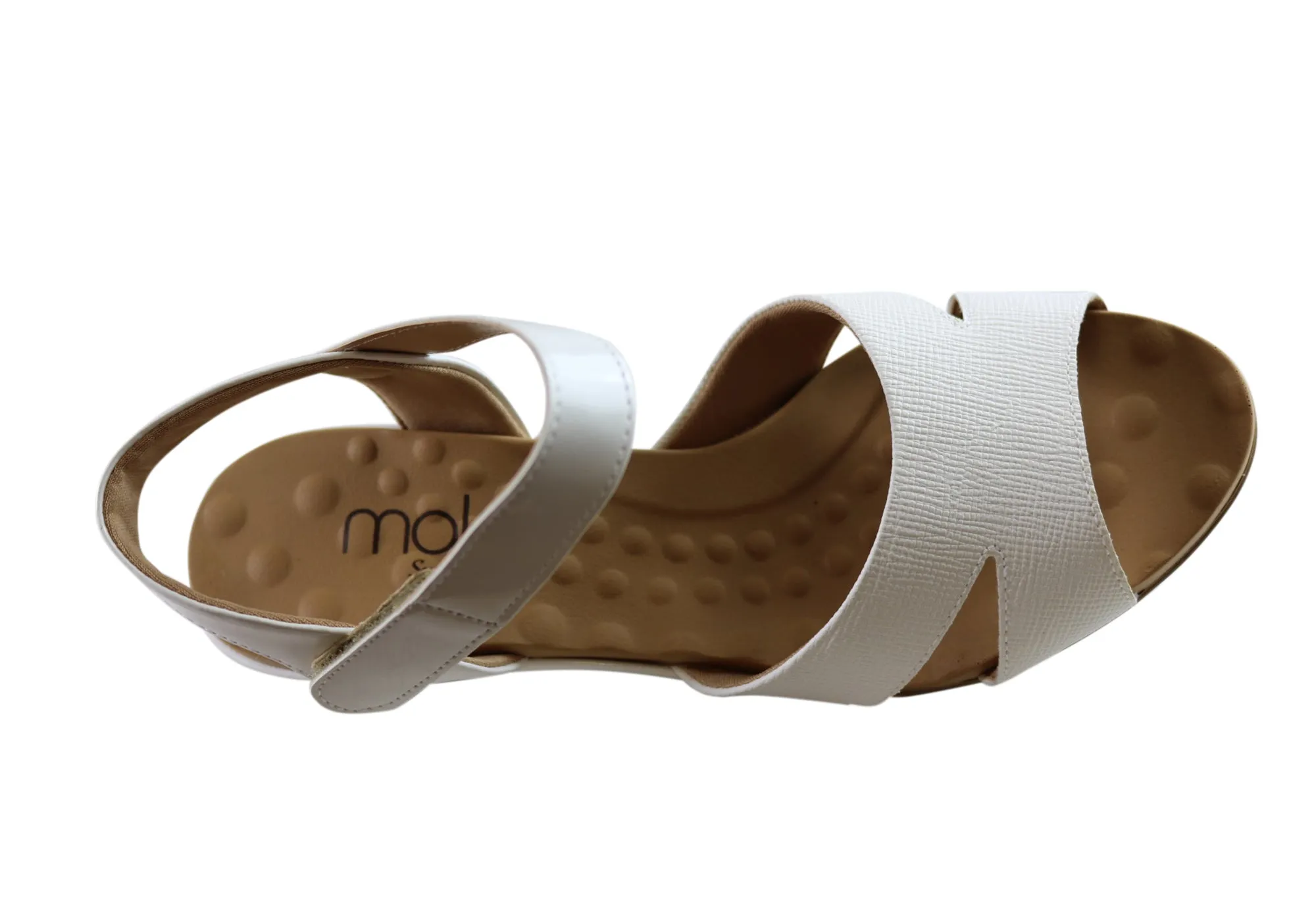 Malu Supercomfort Embry Damen Komfort Keil-Sandalen Hergestellt in Brasilien Malu Supercomfort Schuhe