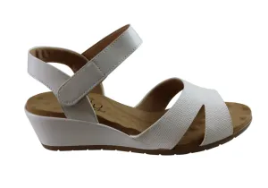 Malu Supercomfort Embry Damen Komfort Keil-Sandalen Hergestellt in Brasilien Malu Supercomfort Schuhe