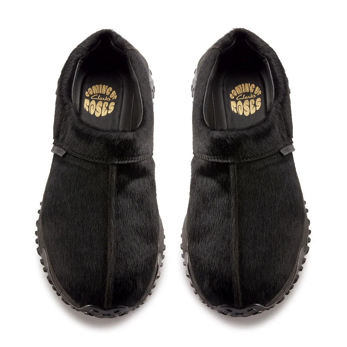   Martine Rose CUR Clog 1 'Schwarzes Interessantes Leder'