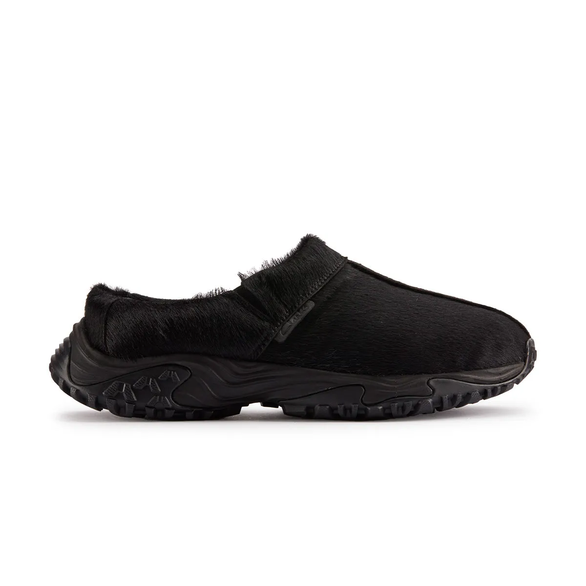   Martine Rose CUR Clog 1 'Schwarzes Interessantes Leder'