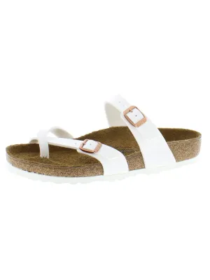 Mayari Damen Flip-Flop Leder Zehensteg Sandalen