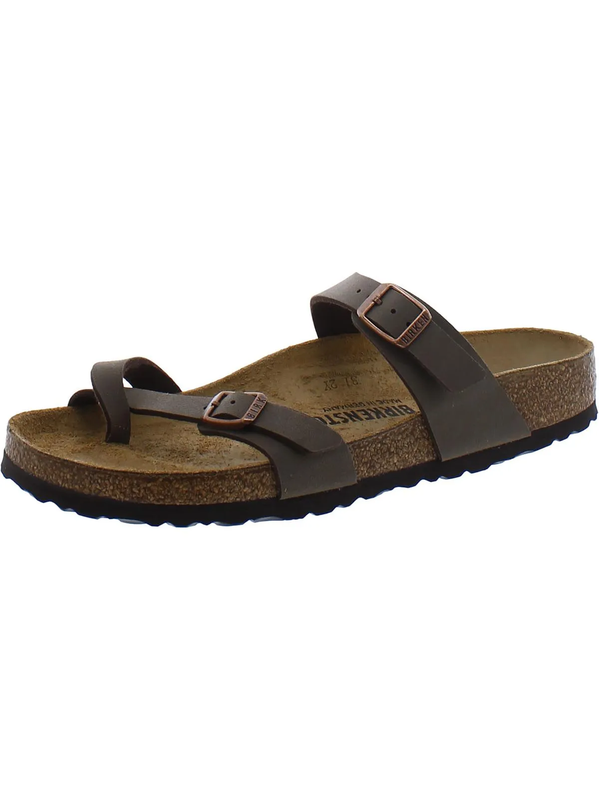 Mayari Damen Wildleder Freizeit Zehensteg Sandalen