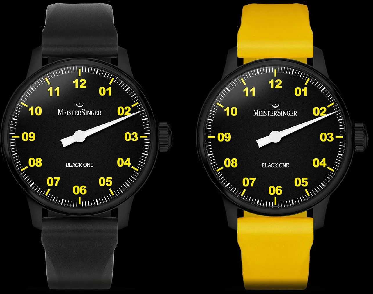 MeisterSinger Edition Black One Uhr Schmuck_Meistersinger_Uhren