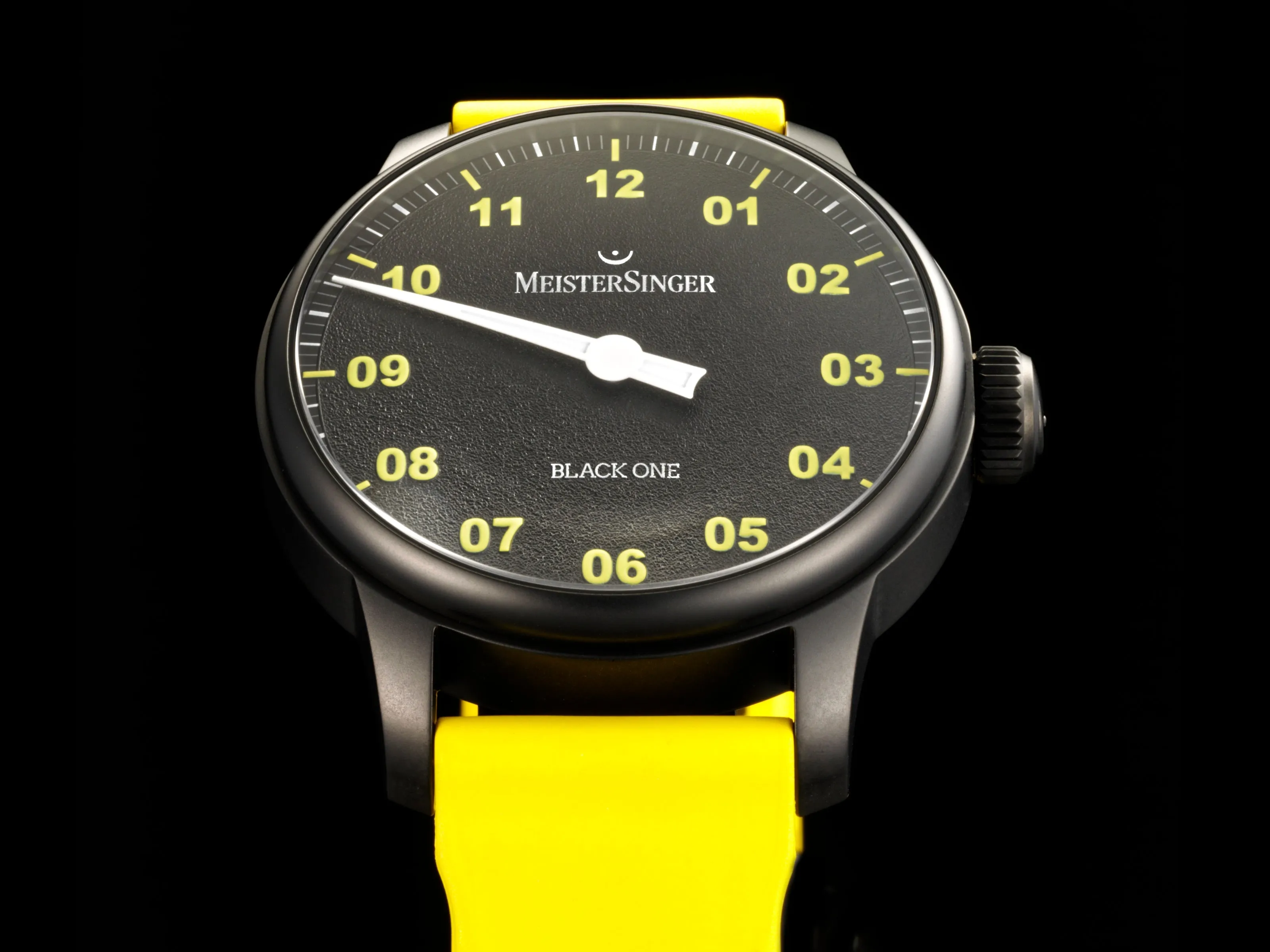 MeisterSinger Edition Black One Uhr Schmuck_Meistersinger_Uhren