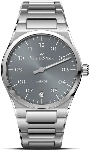 MeisterSinger Kaenos Sunburst Grey Uhr Schmuck_Meistersinger_Uhren