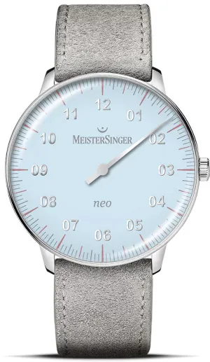 MeisterSinger Neo Special Hellblaue Uhr Schmuck_Meistersinger_Uhren