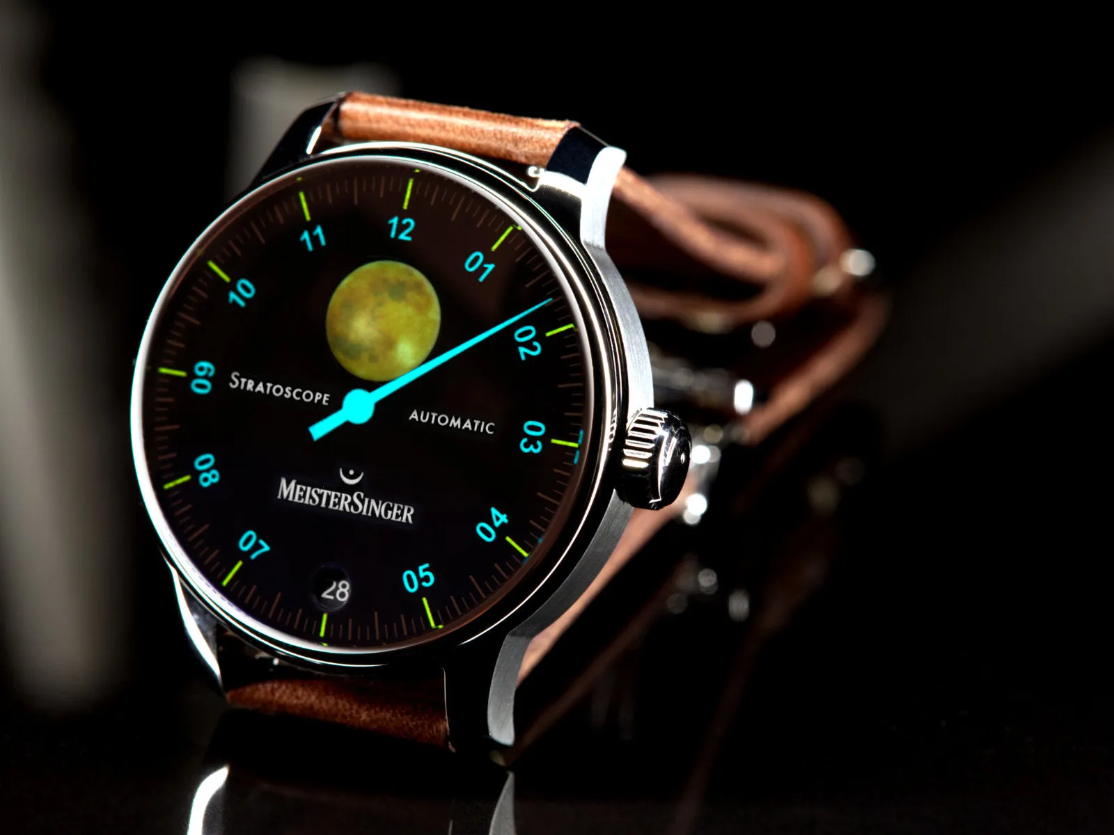 MeisterSinger Stratoscope Golden Moon Uhr Schmuck_Meistersinger_Uhren
