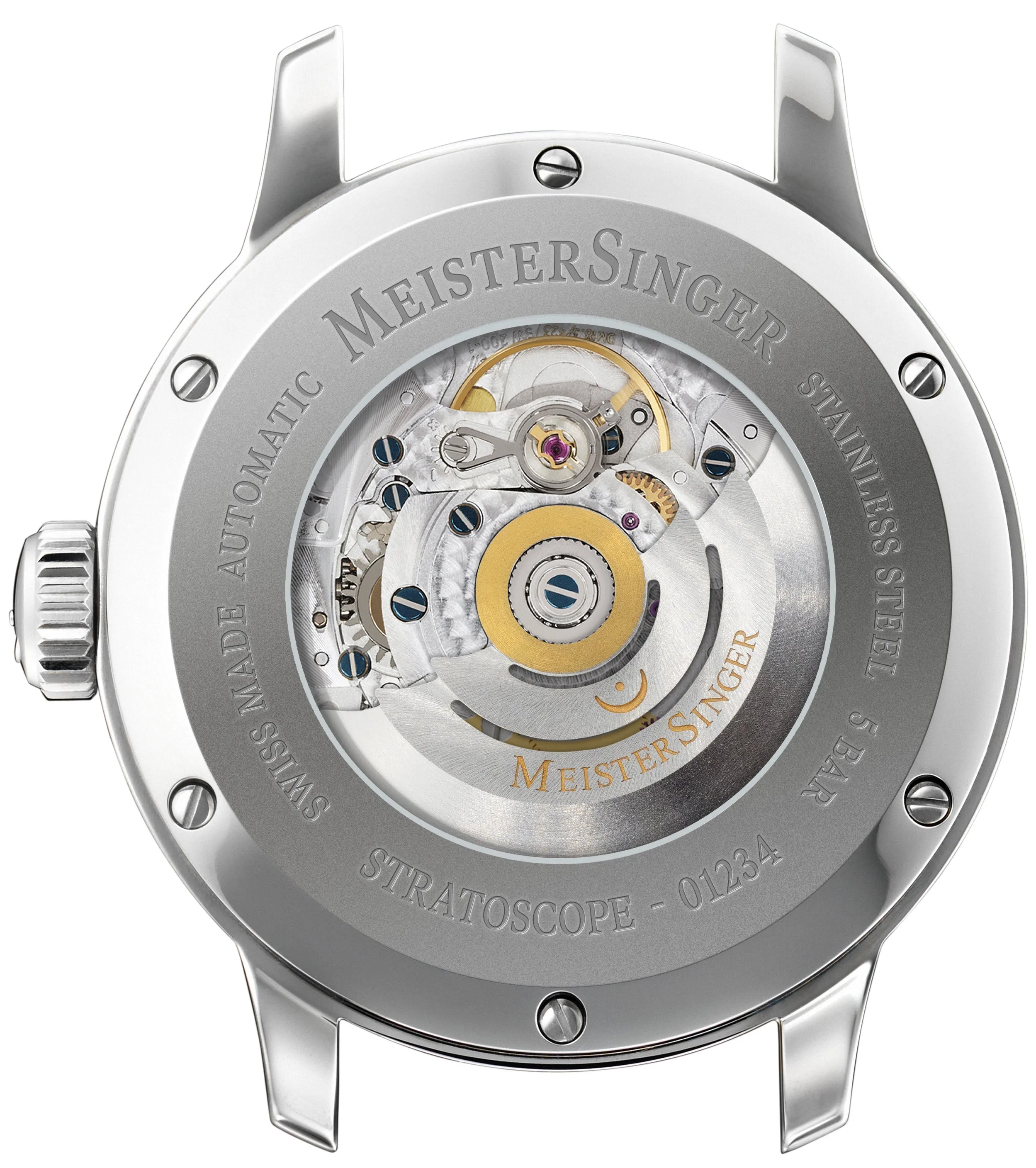 MeisterSinger Stratoscope Golden Moon Uhr Schmuck_Meistersinger_Uhren