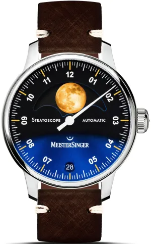 MeisterSinger Stratoscope Golden Moon Uhr Schmuck_Meistersinger_Uhren