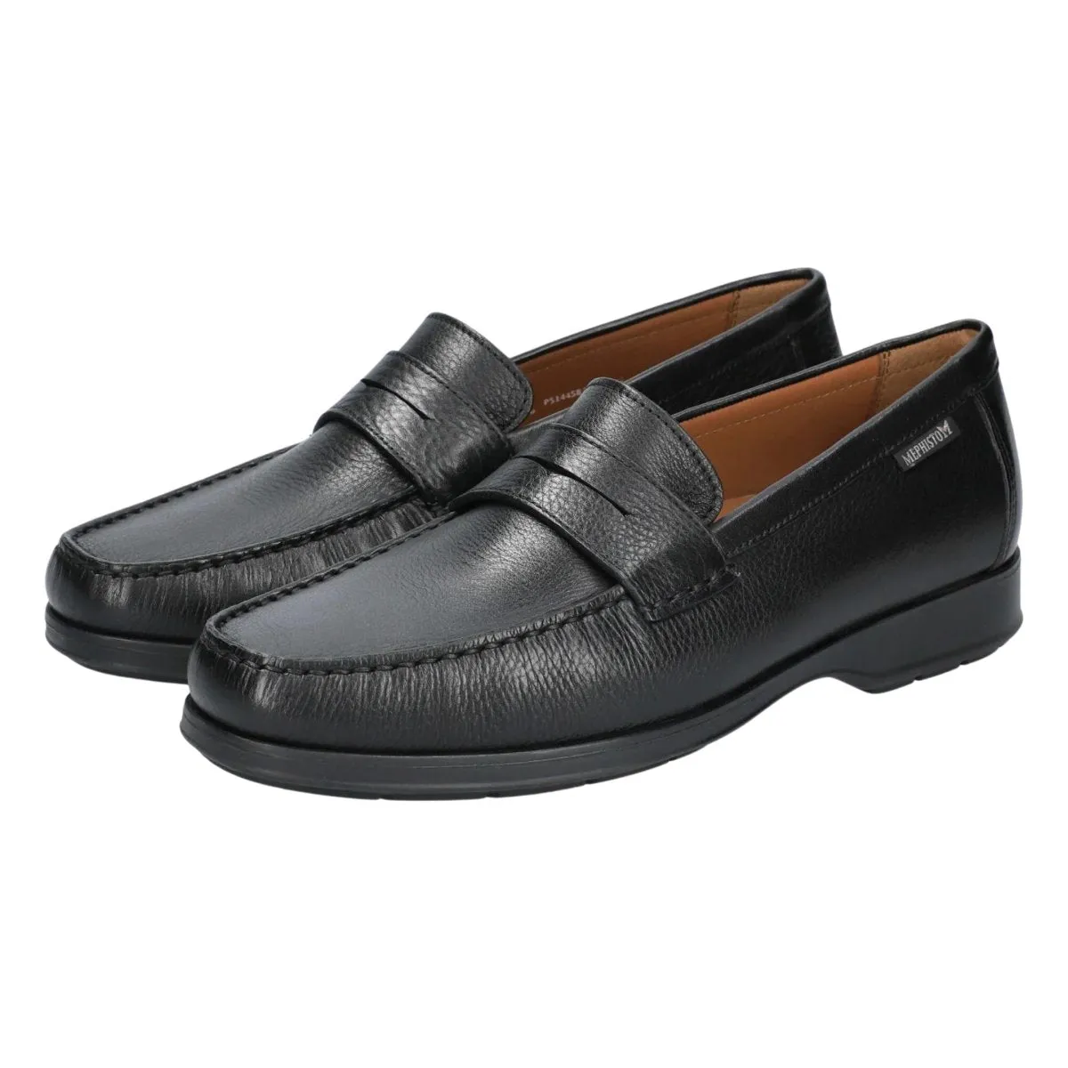 Mephisto Herren Harper 1 Schwarz Leder
