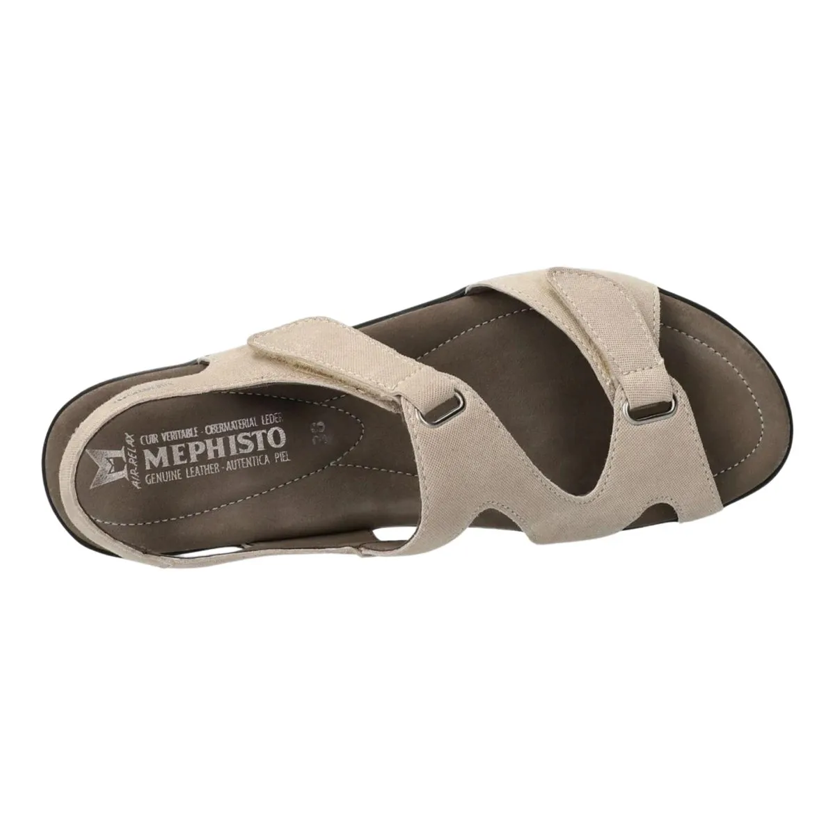 Mephisto Damen Paris Hellbeige Liam Leder