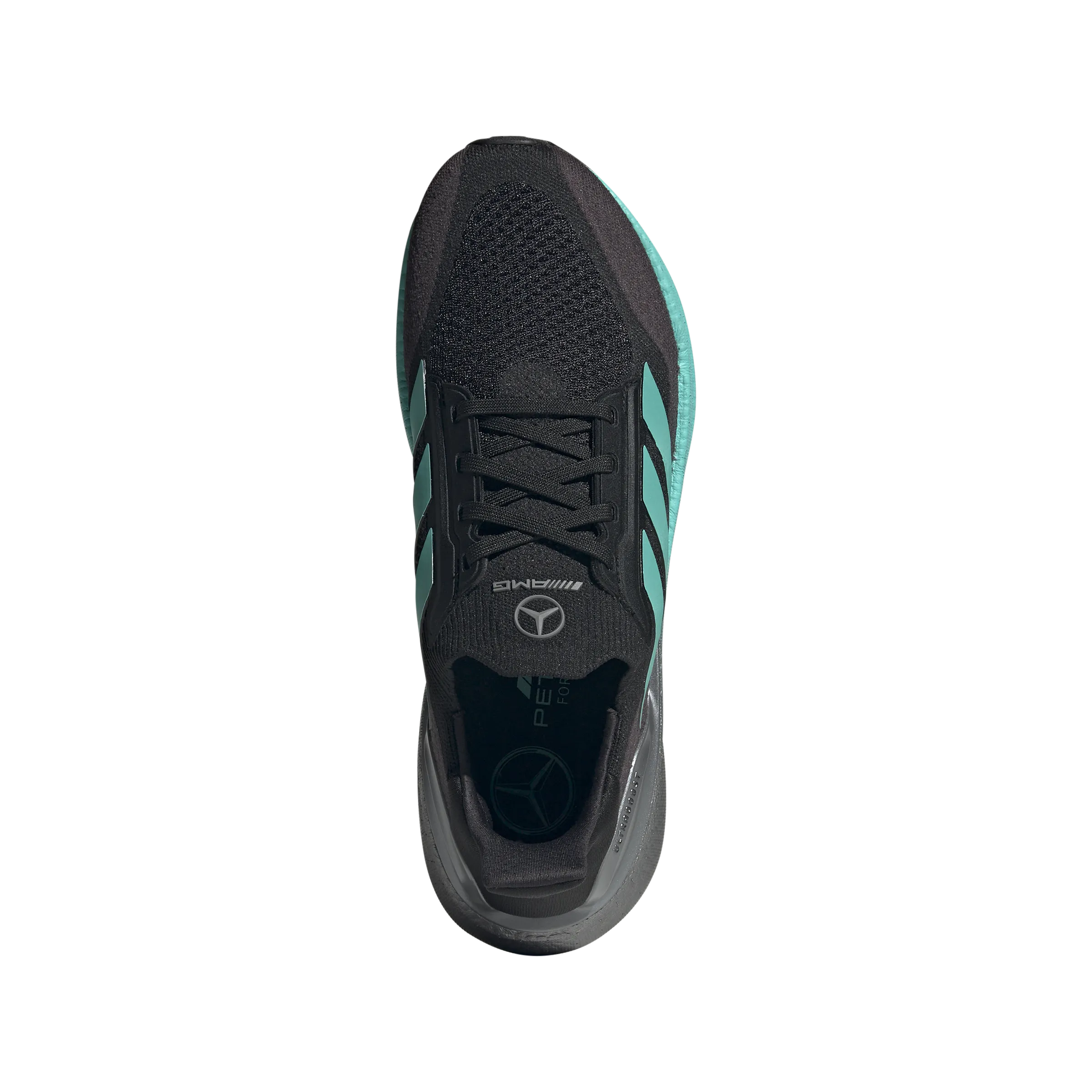 Mercedes AMG Petronas F1 Team Ultraboost 5X 'Core Schwarz Semi Mint Rush'