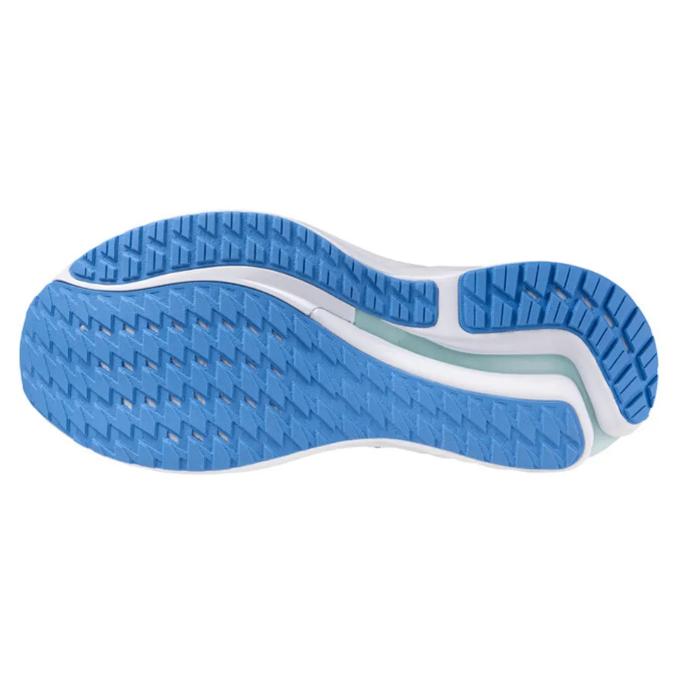 Mizuno Herren Wave Inspire 21 Laufschuhe in Tradewinds/Neo Mint/Frontier Blue SS25
