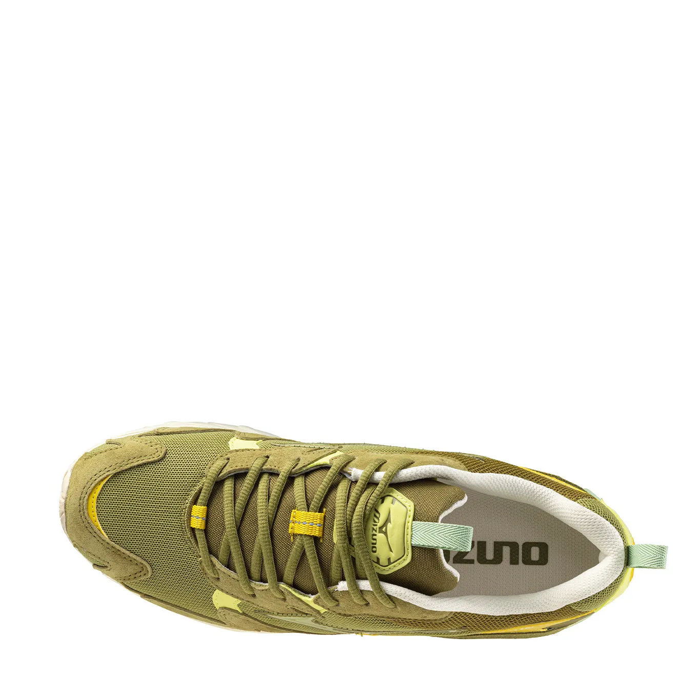 Mizuno Wave Rider 10 Premium Turnschuhe Olivgrün / Zedernholz / Zedernholz