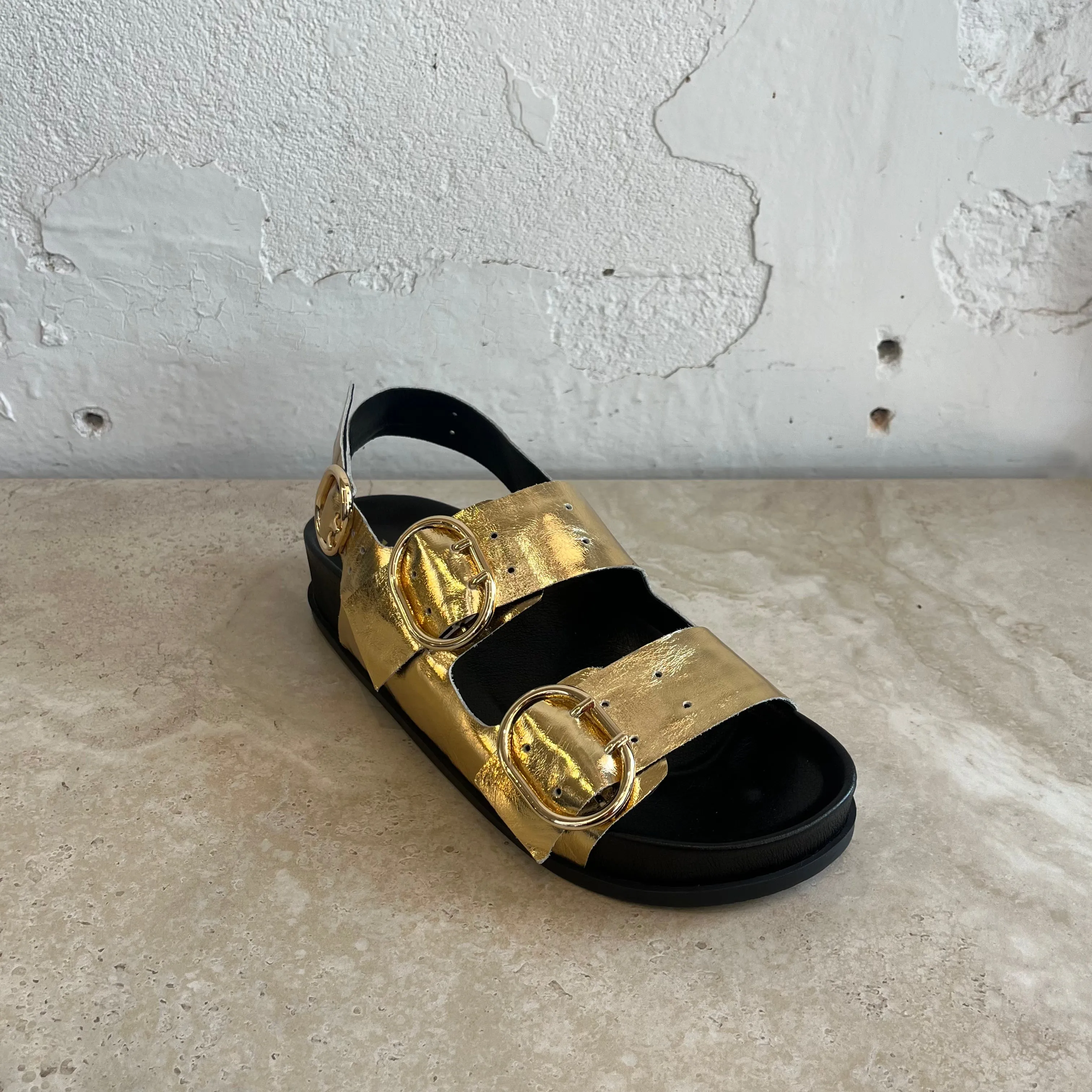 Mollini Caylia Gold - LETZTES PAAR Größe 42 Schuhe_Mollini
