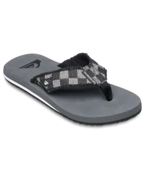 Monkey Abyss Flip Flops in Grau