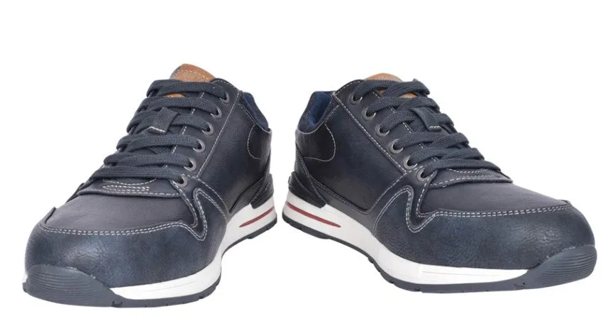 Mustang Seitlicher Reißverschluss Casual Navy Sneaker Navy