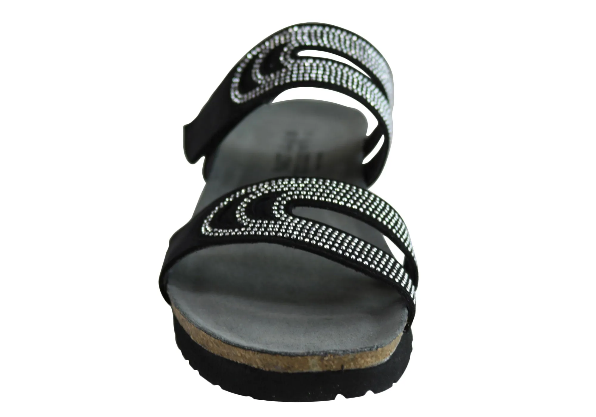 Naot Ainsley Damen Lederschuhe Bequeme Gepolsterte Sandalen Slides Naot Schuhe