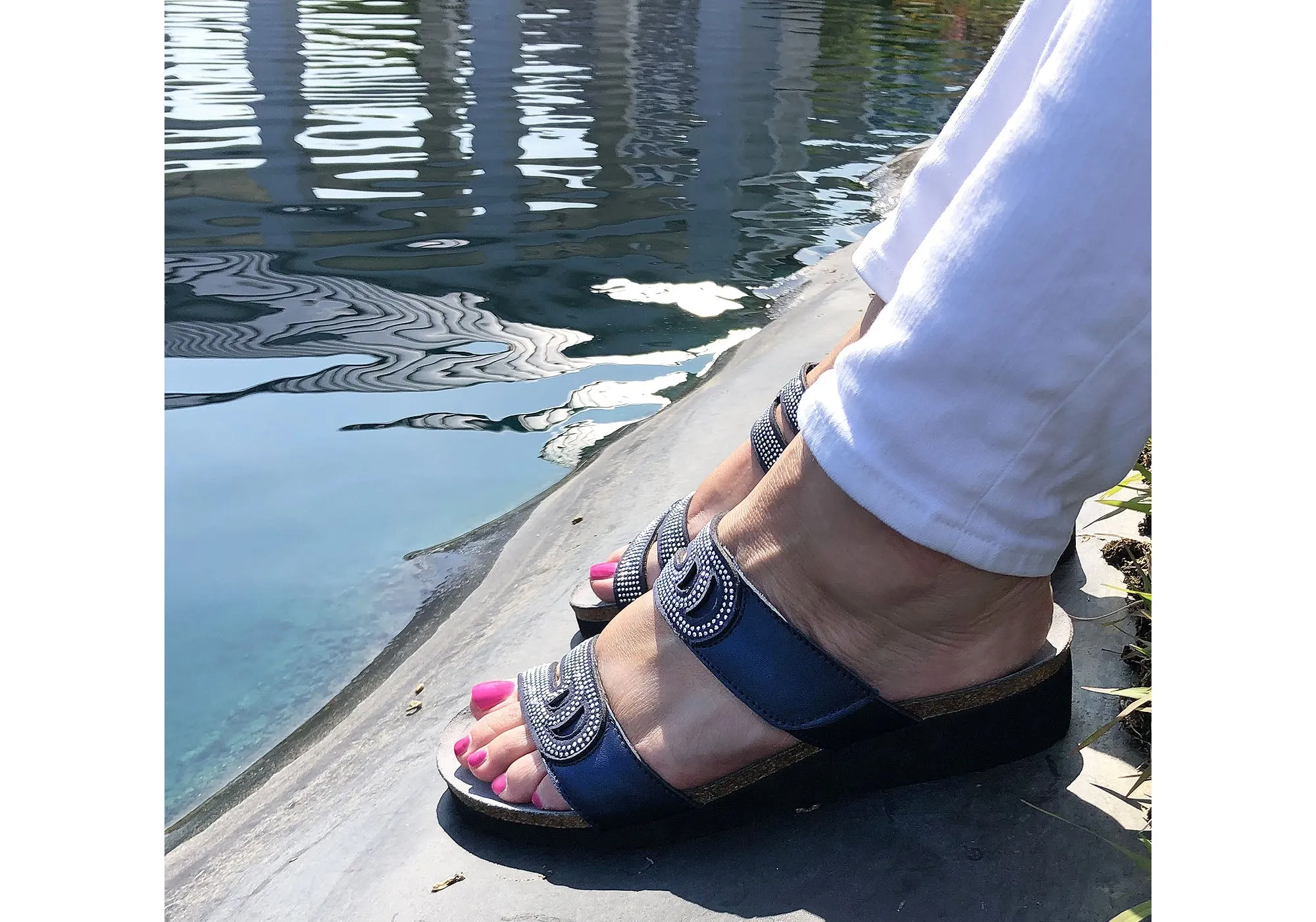 Naot Ainsley Damen Lederschuhe Bequeme Gepolsterte Sandalen Slides Naot Schuhe