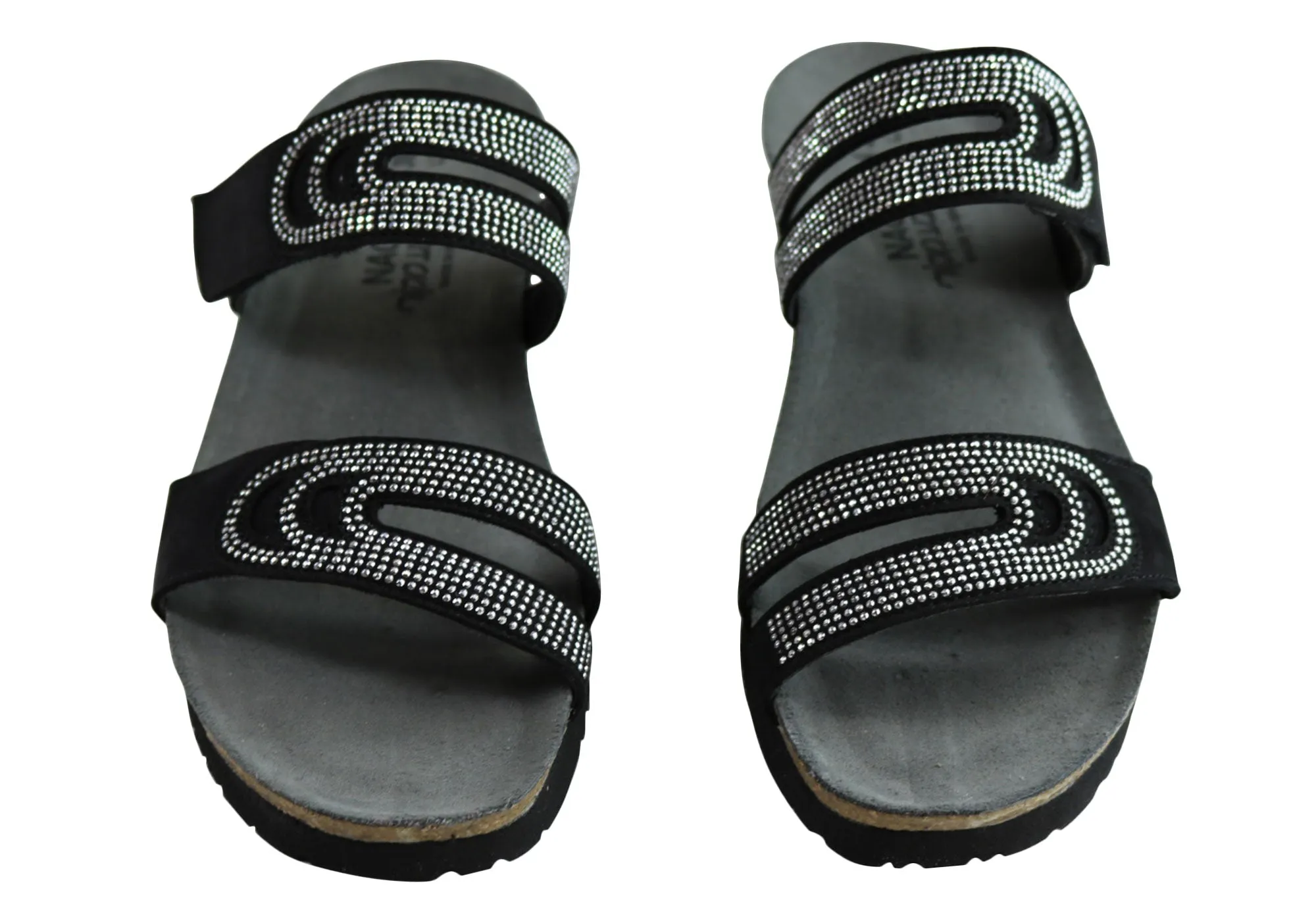 Naot Ainsley Damen Lederschuhe Bequeme Gepolsterte Sandalen Slides Naot Schuhe
