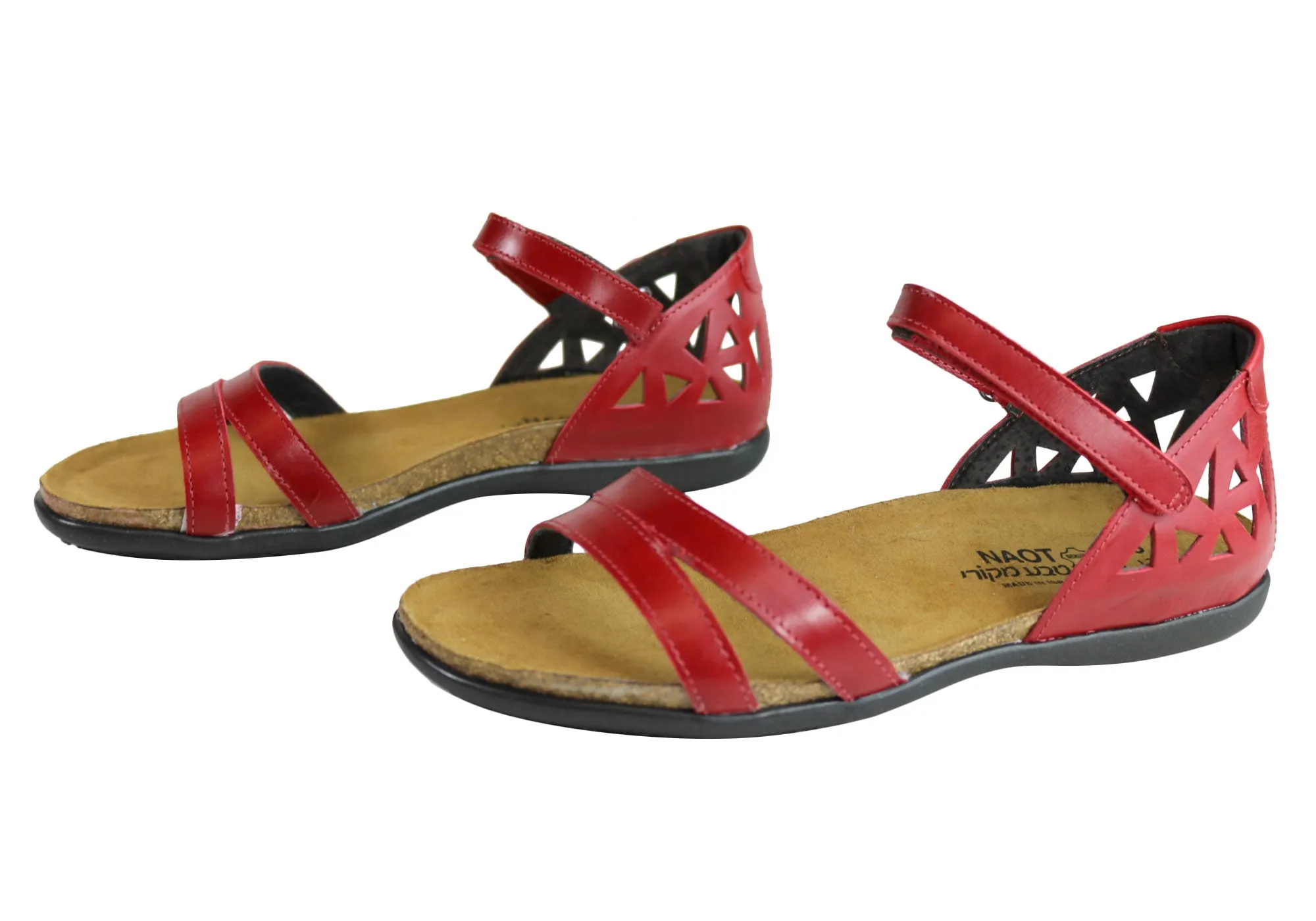 Naot Bonnie Damen Leder Bequeme Unterstützende Sandalen Naot Schuhe