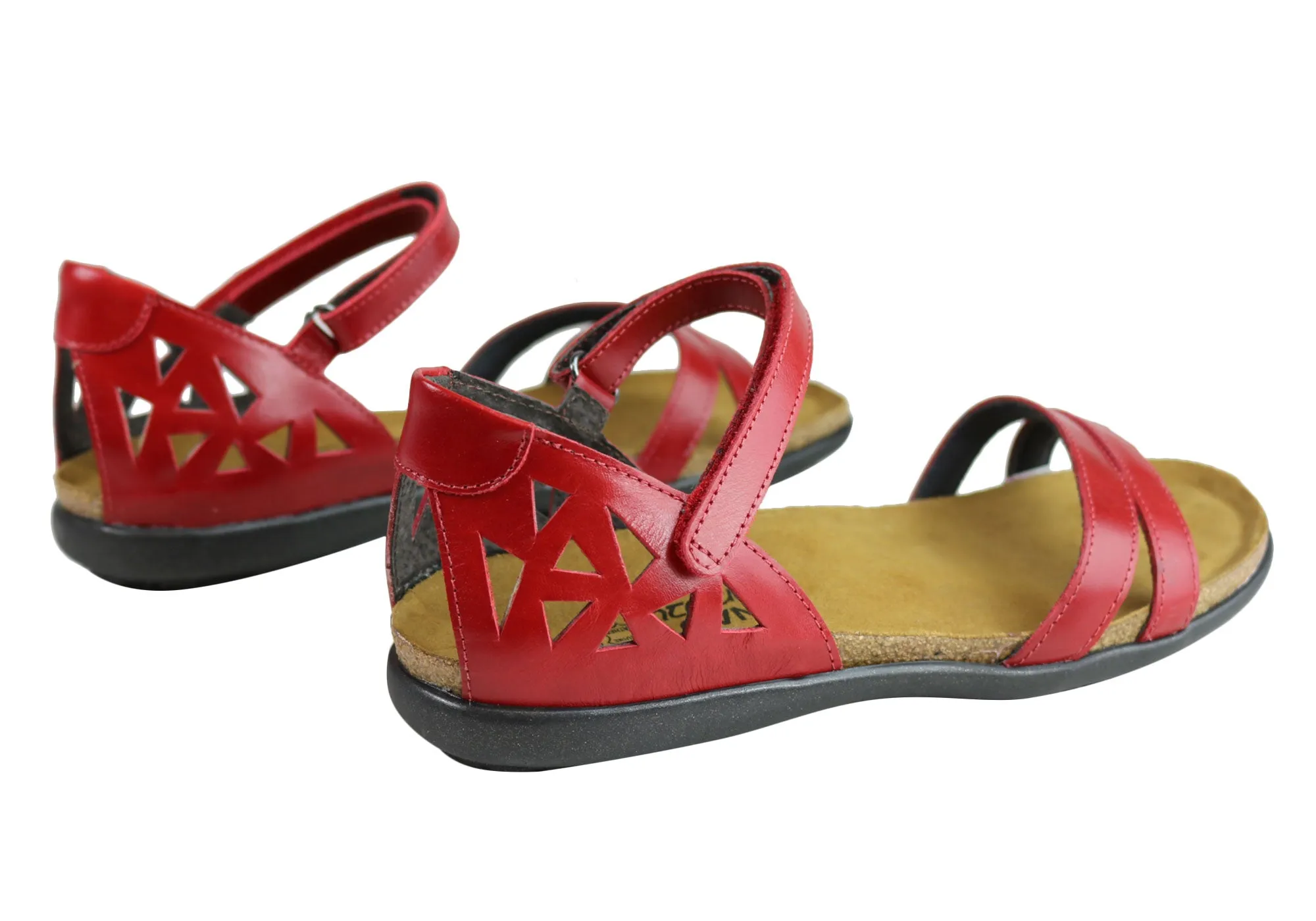 Naot Bonnie Damen Leder Bequeme Unterstützende Sandalen Naot Schuhe