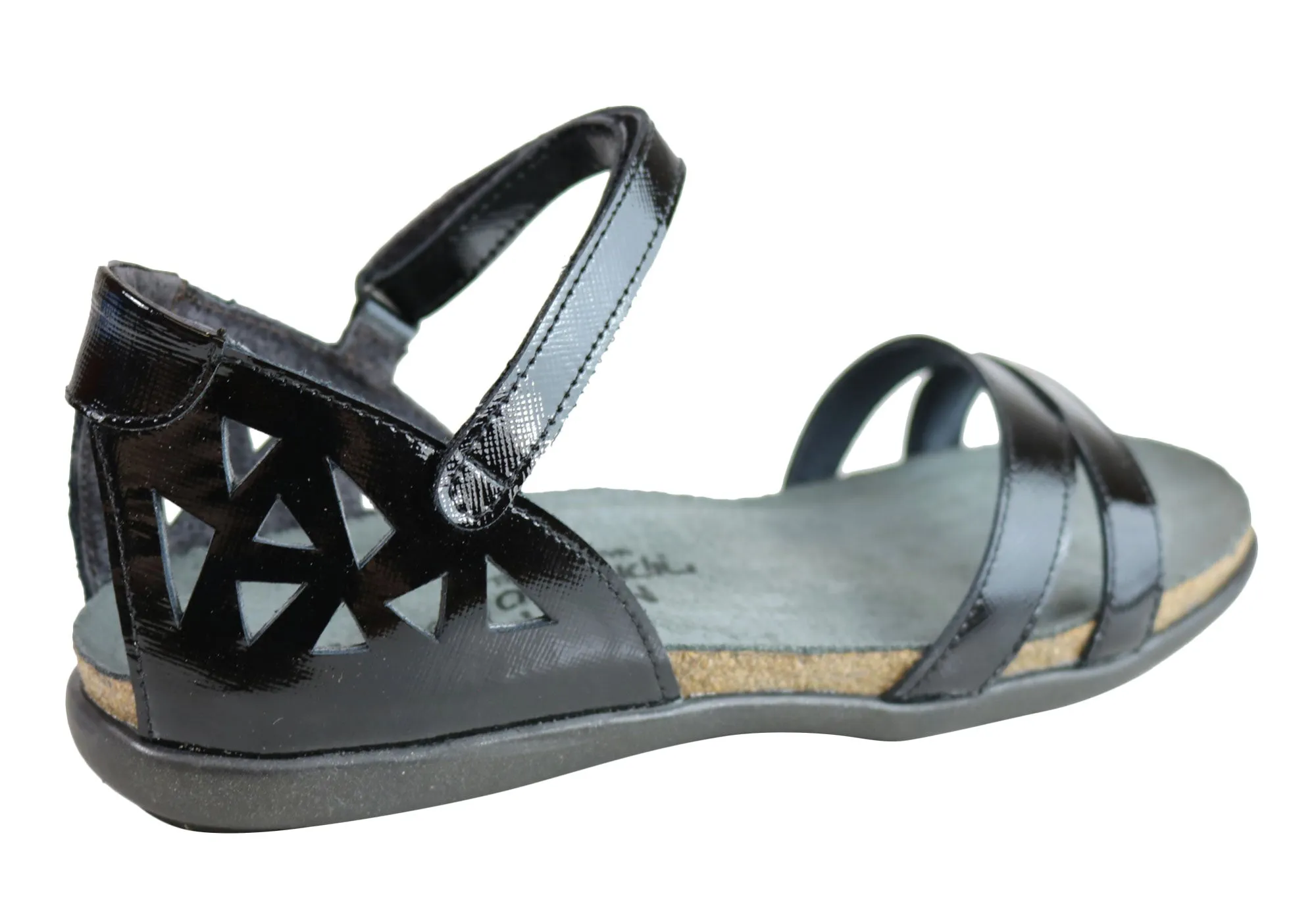 Naot Bonnie Damen Leder Bequeme Unterstützende Sandalen Naot Schuhe