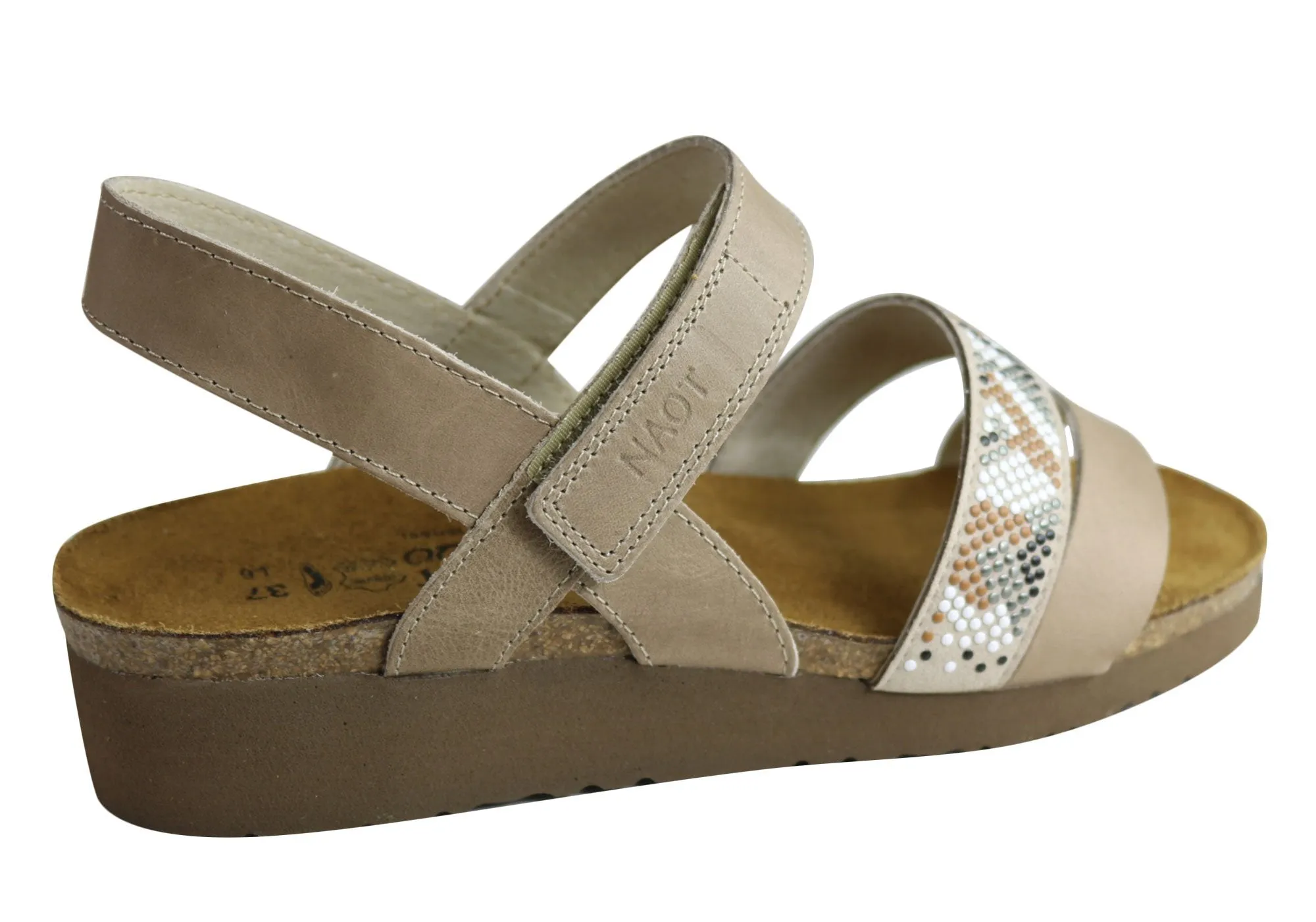 Naot Gwyneth Damen Ledersandalen mit bequemer Unterstützung Naot Schuhe