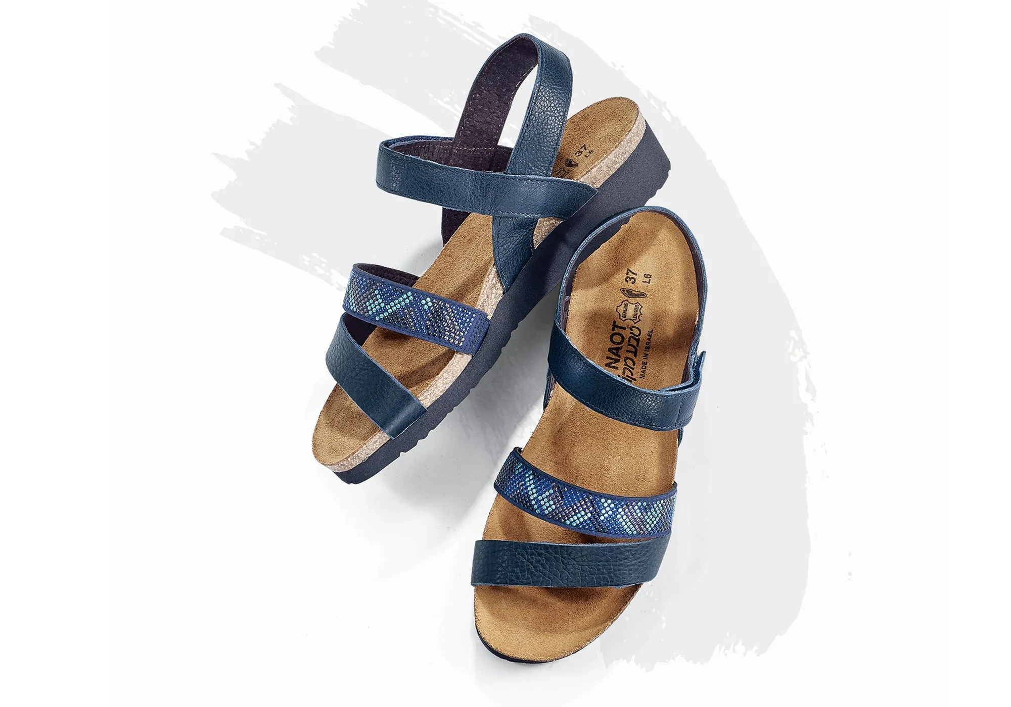 Naot Gwyneth Damen Ledersandalen mit bequemer Unterstützung Naot Schuhe