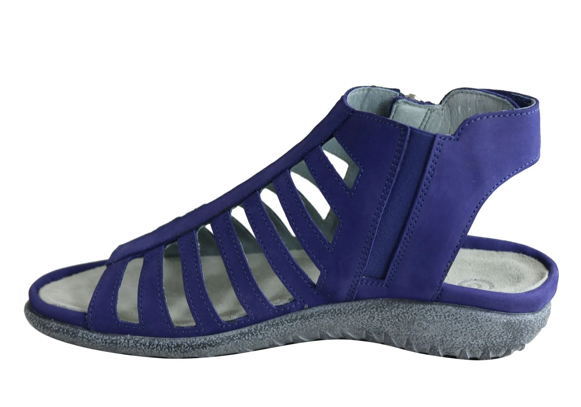 Naot Pitau Damen Ledersandalen mit orthopädischer Unterstützung und hohem Tragekomfort