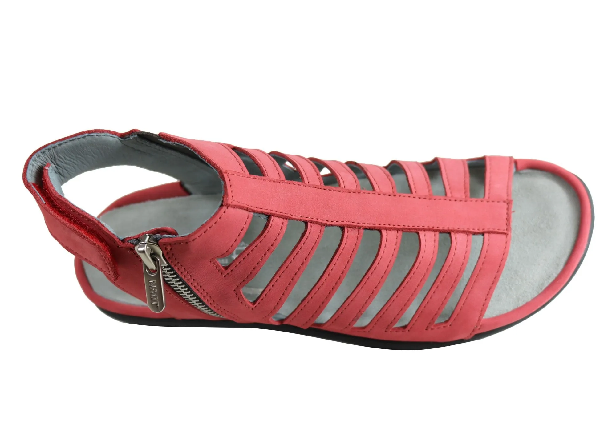 Naot Pitau Damen Ledersandalen mit orthopädischer Unterstützung und hohem Tragekomfort