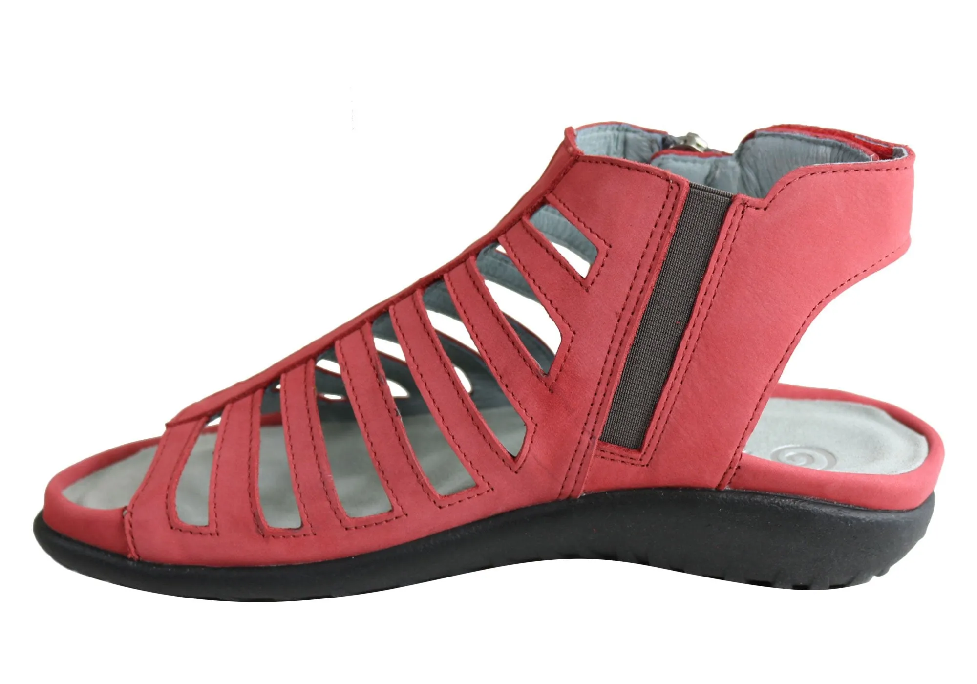 Naot Pitau Damen Ledersandalen mit orthopädischer Unterstützung und hohem Tragekomfort